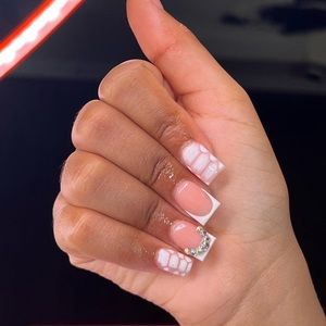 COPY - Hand made press on nails (Short)